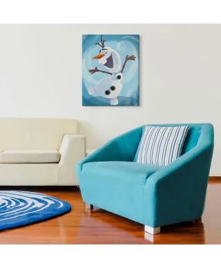 Olaf's Frozen Adventure Dance - obraz na płótnie