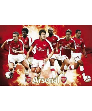 Arsenal (gracze 08/09) - plakat