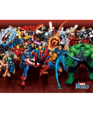 Marvel Heroes (Attack) - plakat