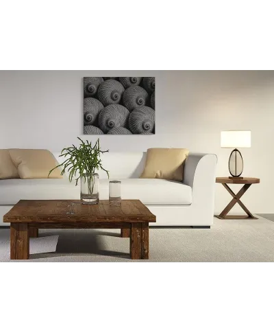 Striped Moon - obraz na płótnie