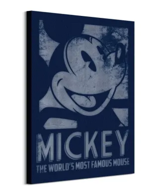 Mickey Mouse Most Famous Mouse - obraz na płótnie