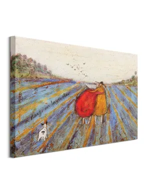 A Day in Lavender - obraz na płótnie