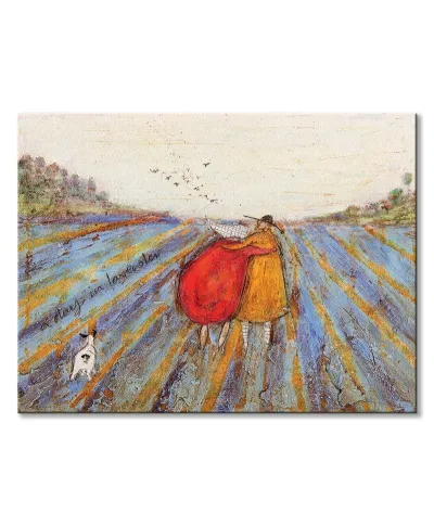 A Day in Lavender - obraz na płótnie