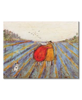 A Day in Lavender - obraz na płótnie