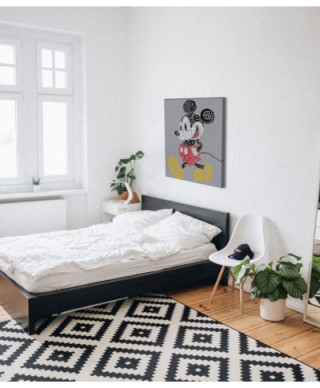 Mickey Mouse Type - obraz na płótnie