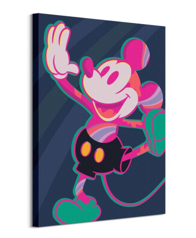 Mickey Mouse Warped - obraz na płótnie