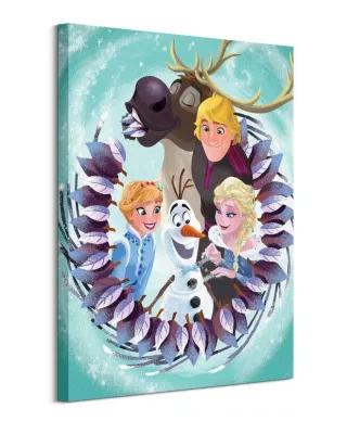 Olaf's Frozen Adventure Group - obraz na płótnie