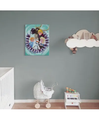 Olaf's Frozen Adventure Group - obraz na płótnie