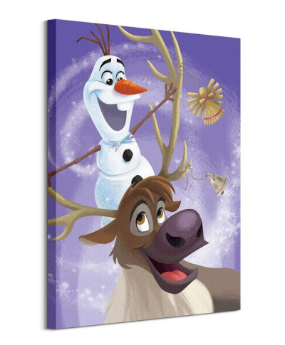 Olaf's Frozen Adventure Olaf & Sven - obraz na płótnie