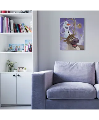 Olaf's Frozen Adventure Olaf & Sven - obraz na płótnie
