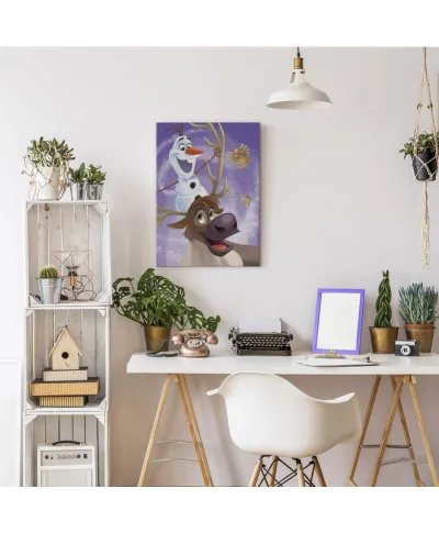 Olaf's Frozen Adventure Olaf & Sven - obraz na płótnie