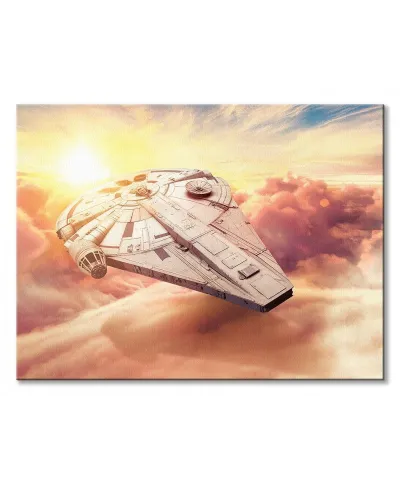 Solo: A Star Wars Story Millennium Falcon - obraz na płótnie