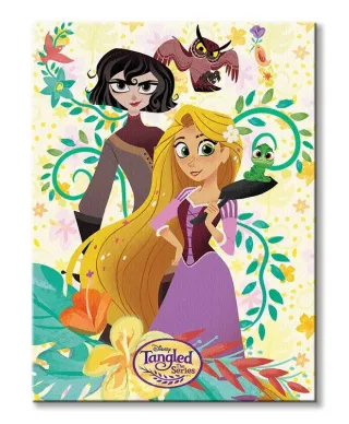 Zaplątani: Serial - obraz na płótnie