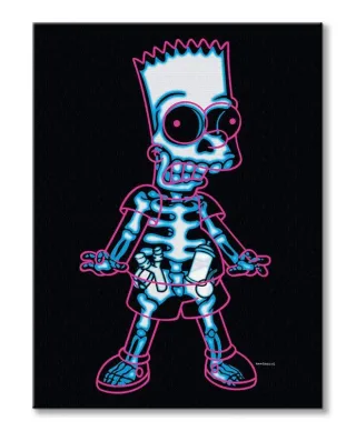 The Simpsons X-Ray Bart - obraz na płótnie