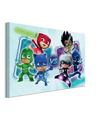 PJ Masks Versus - obraz na płótnie
