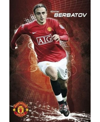 Manchester United (Berbatov 08/09) - plakat