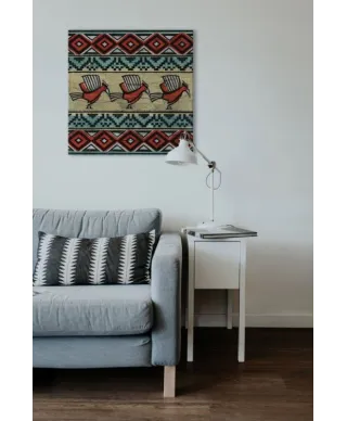 Tribal Birds - obraz na płótnie