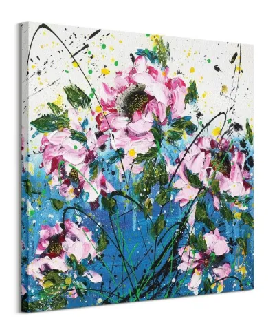 Pinks Over the Pacific - obraz na płótnie