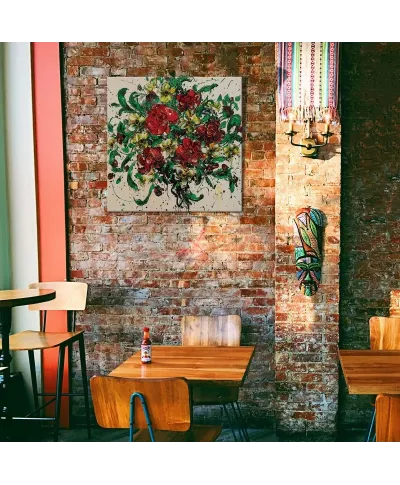 Tumbled Kisses - obraz na płótnie