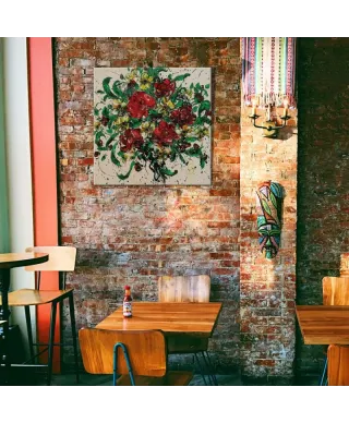 Tumbled Kisses - obraz na płótnie