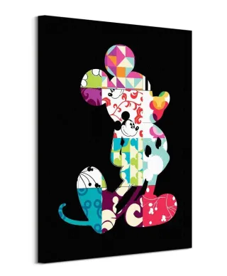 Mickey Mouse Patterns - obraz na płótnie