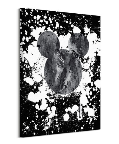 Mickey Mouse Splatter - obraz na płótnie