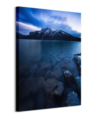 Lake Minnewanka, Canada - obraz na płótnie