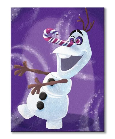 Olaf's Frozen Adventure Dizzy - obraz na płótnie