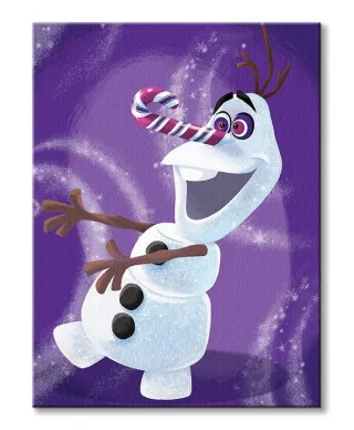 Olaf's Frozen Adventure Dizzy - obraz na płótnie