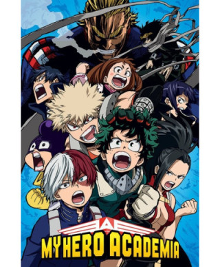 My Hero Academia Cobalt Blast Group - plakat