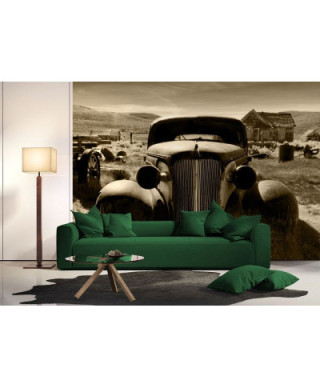 Fototapeta na ściane - Stary samochód, vintage - 254x183 cm