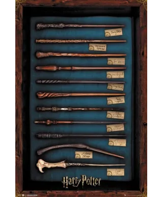 Harry Potter Wands - plakat z filmu