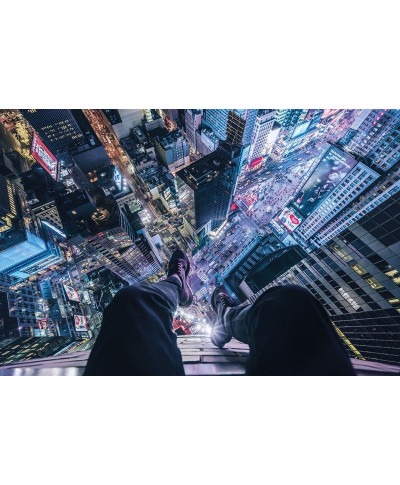 On The Edge Of Times Square - plakat