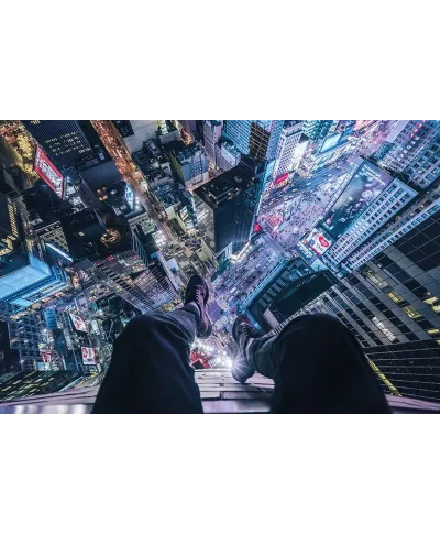 On The Edge Of Times Square - plakat