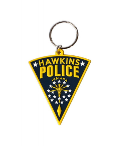 Stranger Things Hawkins Police - brelok