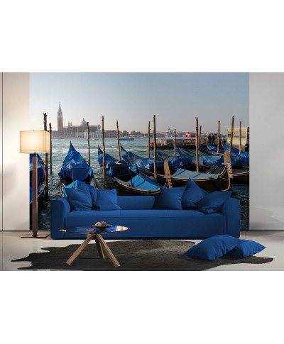 Fototapeta na ścianę - Wenecja, gondole - 254x183 cm