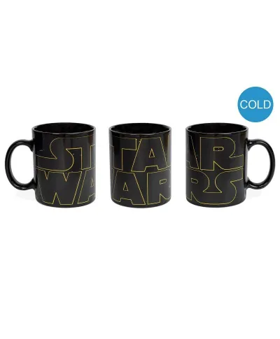 Star Wars Logo Characters - magiczny kubek