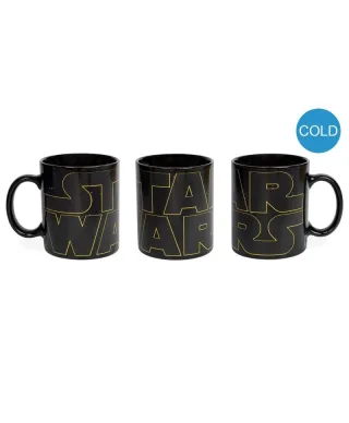 Star Wars Logo Characters - magiczny kubek