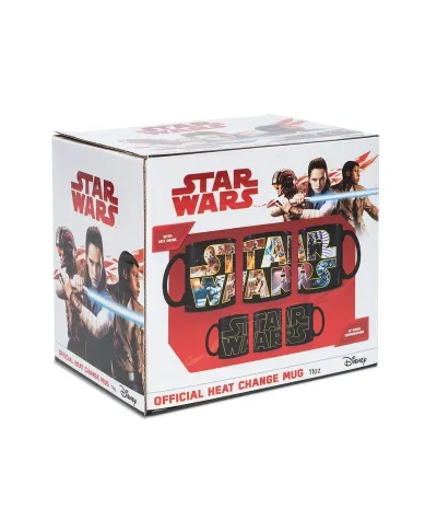 Star Wars Logo Characters - magiczny kubek