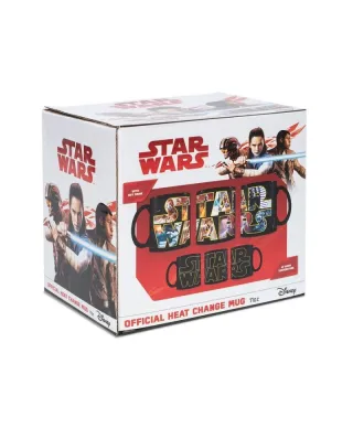 Star Wars Logo Characters - magiczny kubek