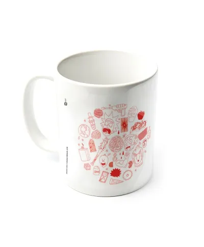 Rick and Morty Line Art - kubek