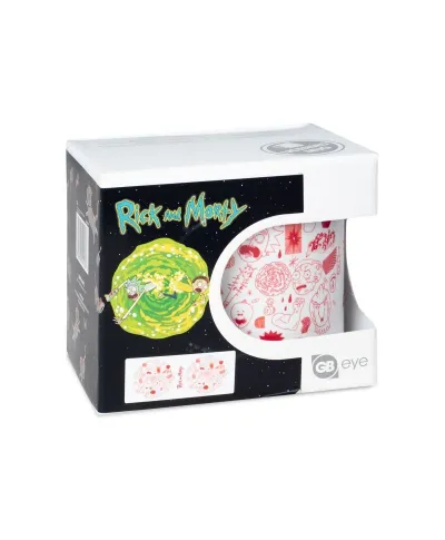 Rick and Morty Line Art - kubek