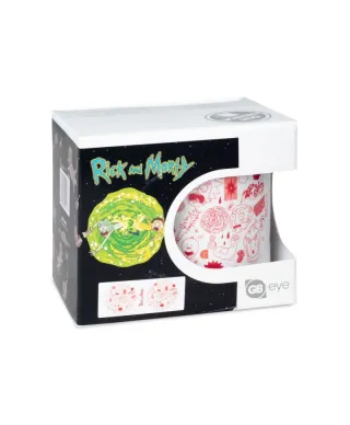 Rick and Morty Line Art - kubek