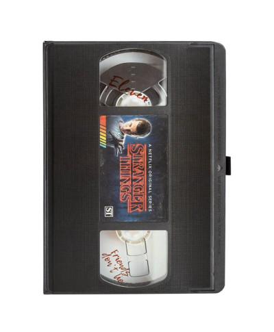 Stranger Things VHS - notes A5