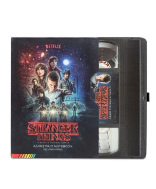 Stranger Things VHS - notes A5