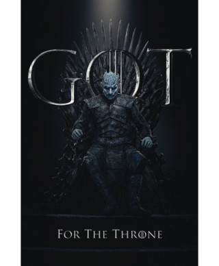 Plakat na ścianę  - Gra o tron - The Night King For The Throne