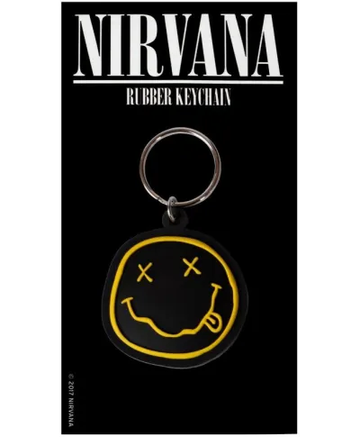 Brelok dla fana - Nirvana Smiley