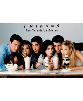 Friends Milkshake - plakat z serialu