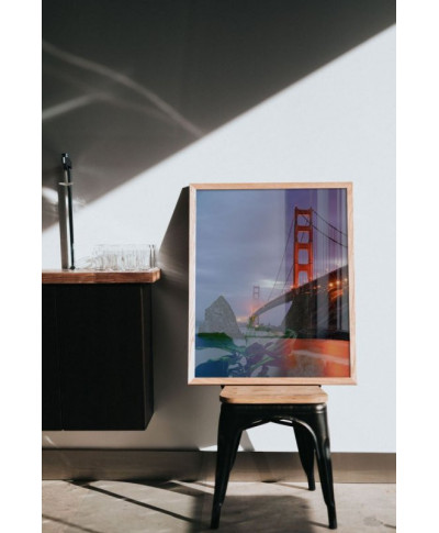 Golden Gate Bridge - plakat