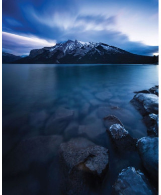 Lake Minnewanka, Canada - plakat